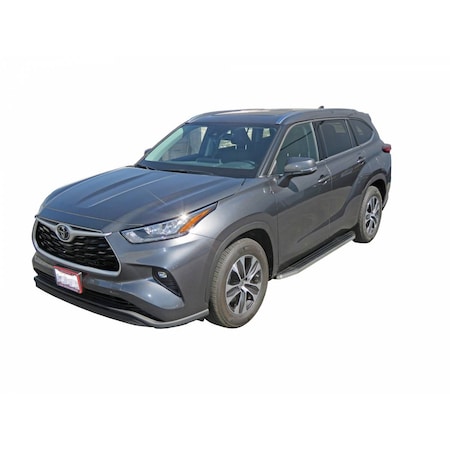 Steelcraft Automotive 20-C HIGHLANDER BLACK/STAINLESS TRIM STX100 RUNNING BOARDS 134500